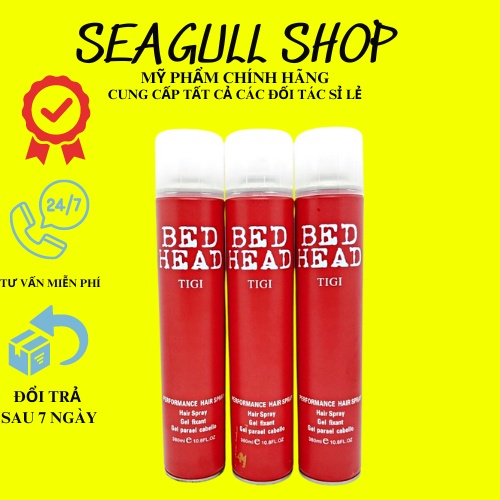 Gôm Xịt Tóc Tigi Bed Head 360ml SEAGULL STORE