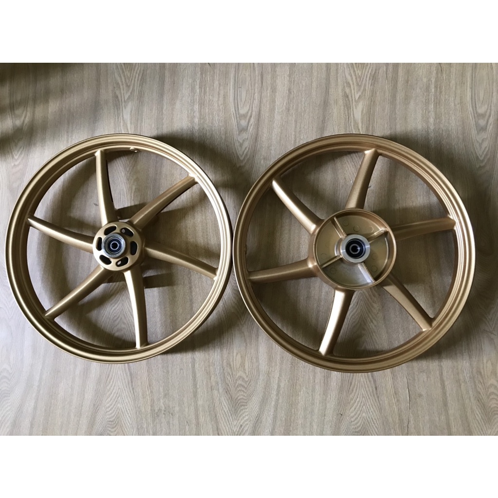 MÂM VÀNH ĐÚC 6 CÂY RCB HONDA WINNER V X BẢN 1.6*17 TRƯỚC SAU GẮN ZIN THEO XE KHÔNG CHẾ CHÁO