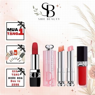 Son Dior 999 Matte Lipstick đỏ tươi, Son Dior chính hãng full box, Son lì bền màu
