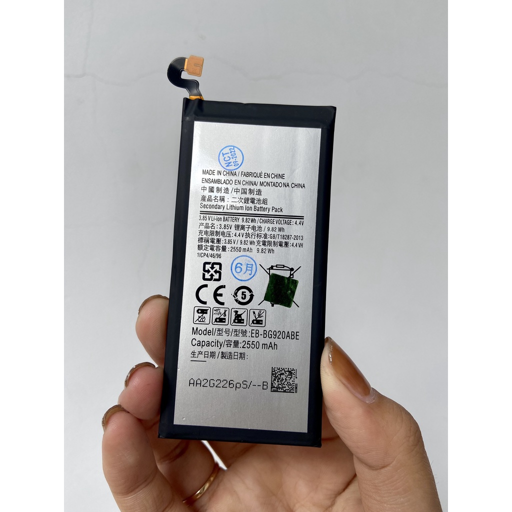 PIN SAMSUNG S6 ( 2550mAh )