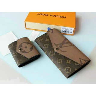 Ví LV chất xịn phối màu hàng QC full box