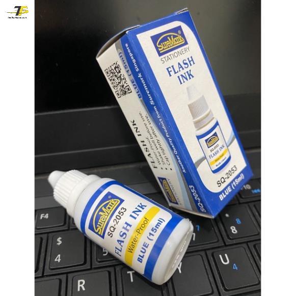 Mực cho bút dấu tên và các loại dấu chìm, dấu tự thấm mực Suremark Flash Ink