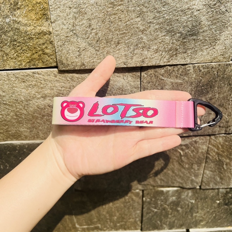 Dây móc khoá Gấu Lotso cute MÓC KHOÁ XE DỄ THƯƠNG