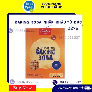 Baking Soda- Muối nổi tinh khiết Caster Daily 227g - nhập khẩu từ Đức, 100% Natri Bicarbonate
