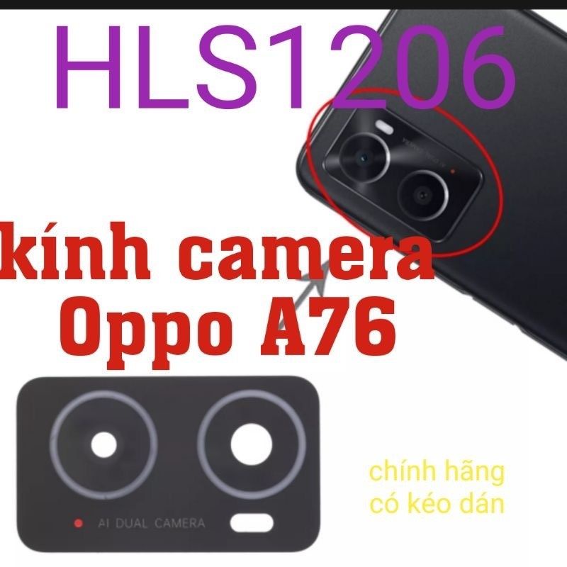 Kính camera OPPO A76