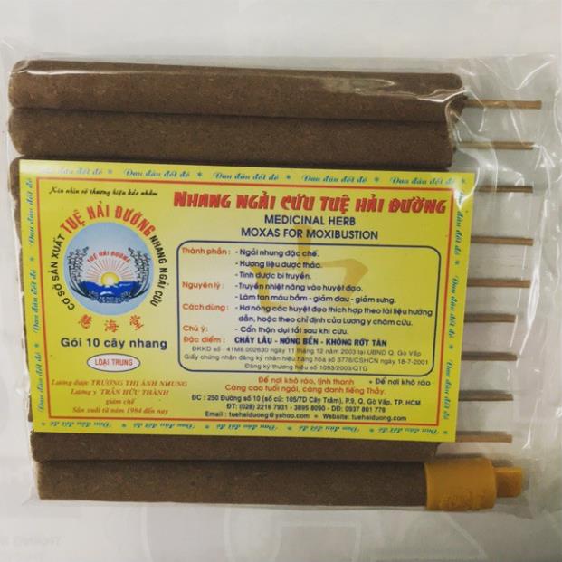 Nhang Ngãi Cứu Tuệ Hải Đường loại trung lớn - 10 cây chính gốc