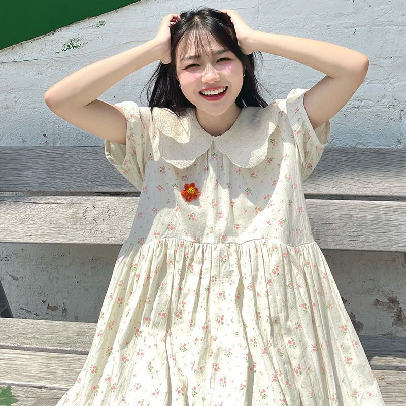 Váy babydoll hoá nhí vintage nữ sinh (Kèm Ảnh Thật)