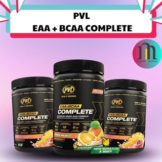 Pvl eaa+bcaa complete - hỗ trợ phục nhanh - hồi tăng sức bền - phát triển cơ bắp nhanh - vị siêu ngon - hộp 369g
