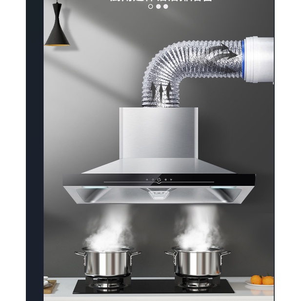 Ống bạc dẫn gió mềm D300 Dẫn khí Thông gió