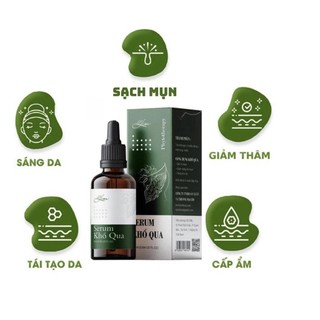 Serum Khổ Qua Cho Da Mụn Giúp Sáng Da, Mềm Mịn Hỗ Trợ Giảm Mụn Điều Tiết Dầu Trên Da