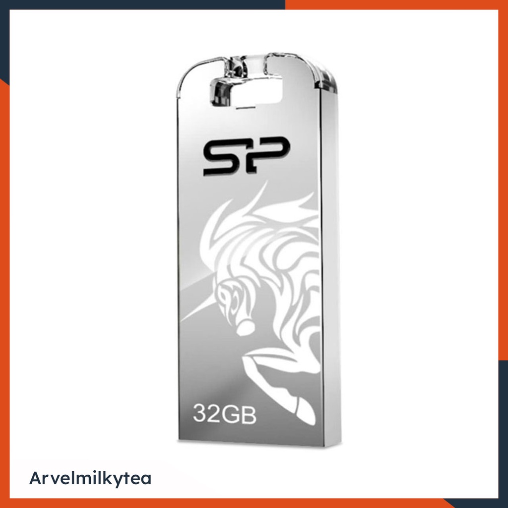 Thanh nhớ ngoài (USB) Silicon Power UFD 2.0, Touch T03 32GB, trans, no chain (SP032GBUF2T03V3F )