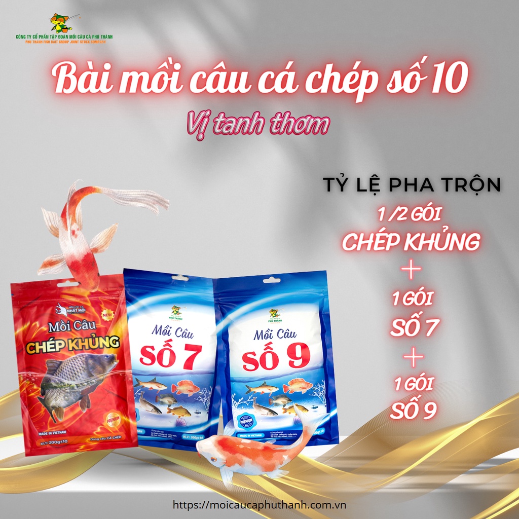Bộ Mồi Câu Chép Số 10