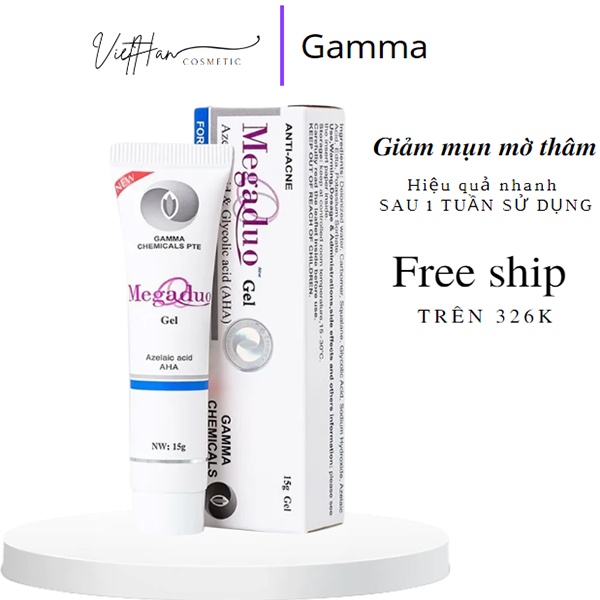 Megaduo Gel 15g, Megaduo Chính Hãng Cho Da Mụn, Thâm Mụn