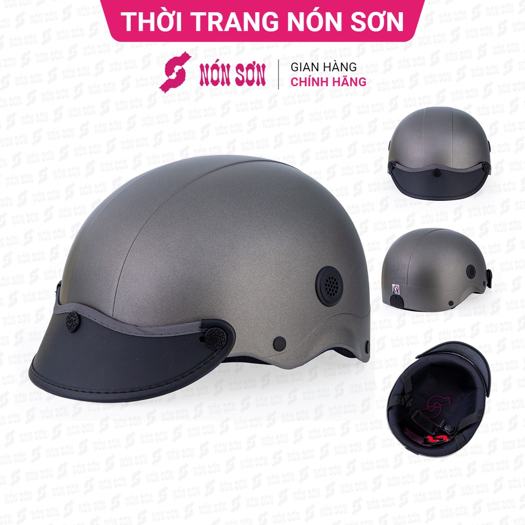 Mũ bảo hiểm lỗ thông gió NÓN SƠN chính hãng A_XM_151