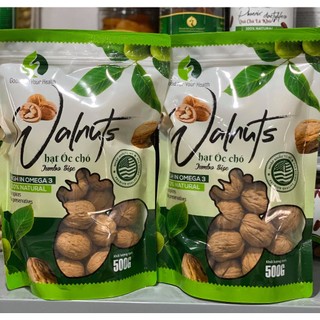 Hạt óc chó, quả óc chó nguyên vỏ nhập khẩu Mỹ thích hợp ăn vặt cho bà bầu