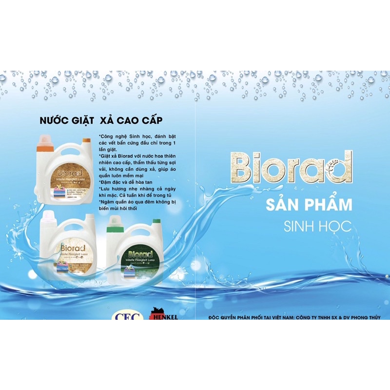 Nước Giặt Xả Biorad can Biorad can 5000ml