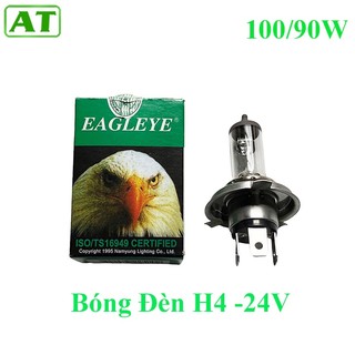 Bóng đèn pha cos ô tô h4 eagleye con cú 24v 100/90w halogen
