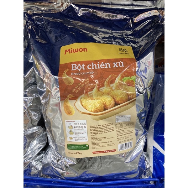 Bột chiên xù Miwon 2.5kg