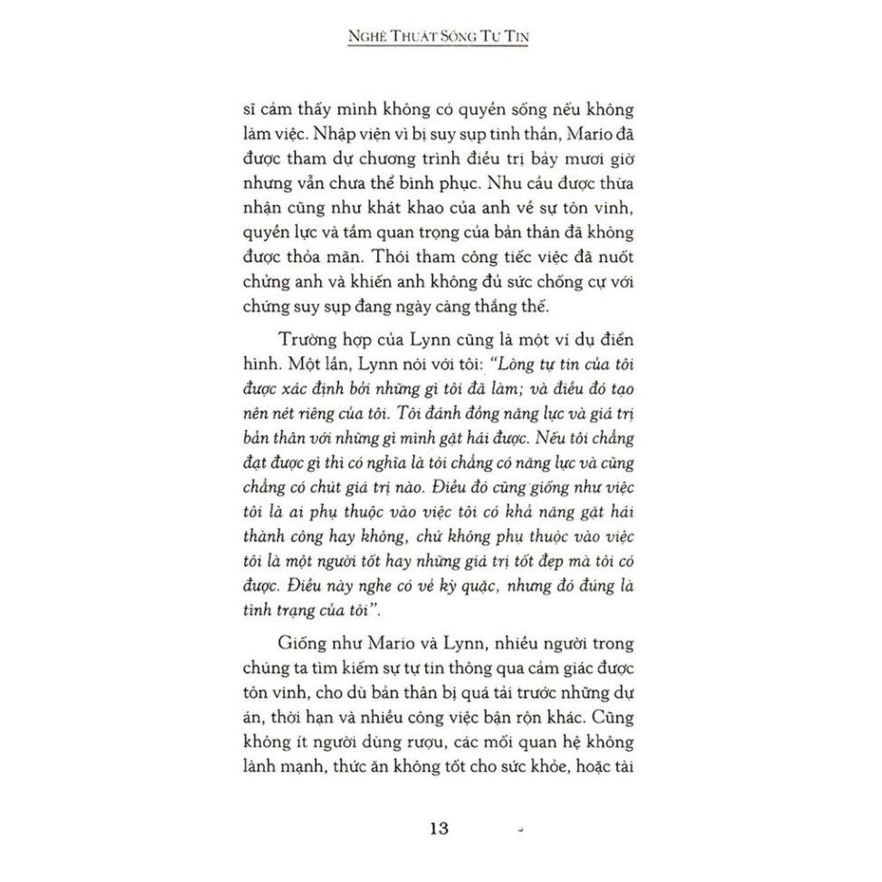 Sách Nghệ Thuật Sống Tự Tin - First News