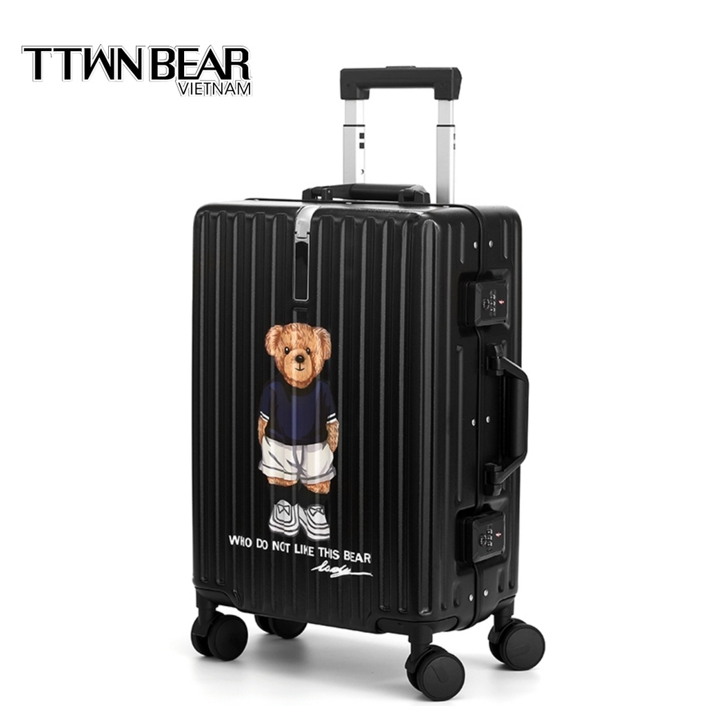 Vali cao cấp TTWN BEAR TN7001 đi du lịch size 24 in và 20 in