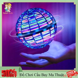 Đồ chơi trẻ em quả cầu bay ma thuật, quả bóng bay ảo thuật ufo cảm ứng lơ lửng trên không có đèn và điều khiển từ xa .