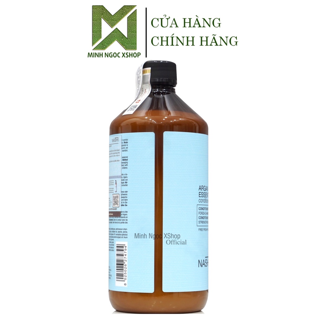 Dầu xả chống rụng tóc Nashi Argan Essential Energy 1000ML