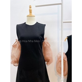 ĐẦM FORM A PHỐI TAY KIẾNG CAT.24 (0096)