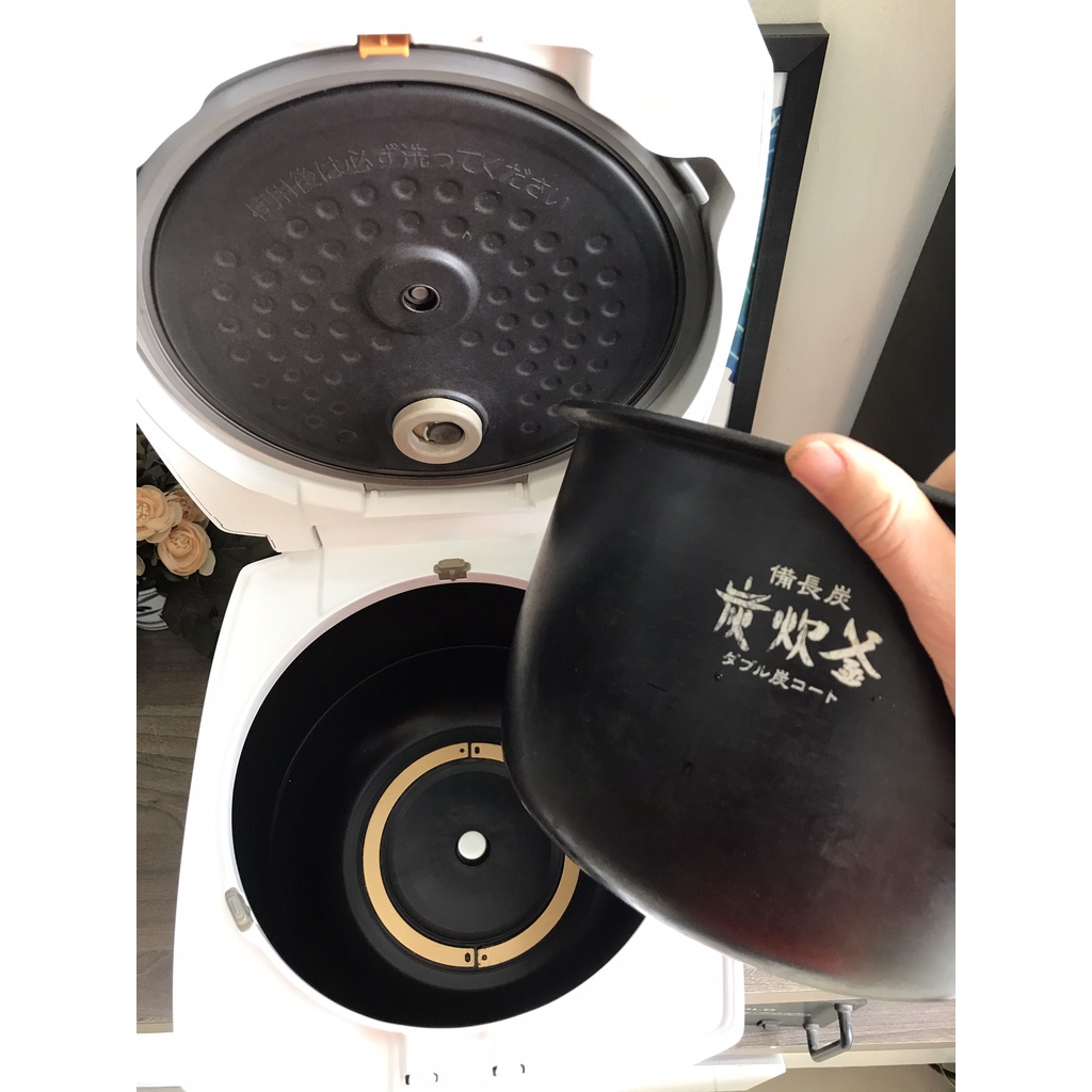 Nồi cơm điện cao tần Nhật bãi Mitsubishi 1.8l NJ-E18J2 dành cho 7-8 người ăn