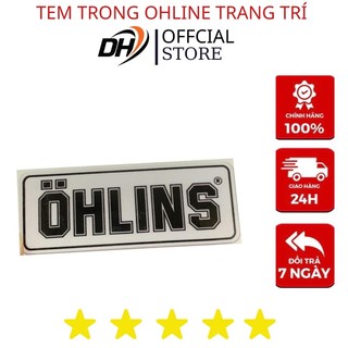 Tem ohline,nitro dán phuộc và dán trang trí nhiều vị trí trên xe.