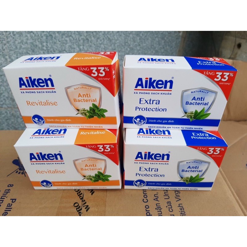 Xà Phòng Aiken sạch khuẩn 90G