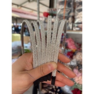 Bờm Tóc Ngọc Trai Đính Đá Phong Cách Tiểu Thư