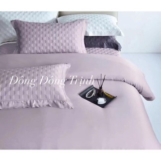 Chăn ga gối lụa tencel ga gối trần nhập khẩu