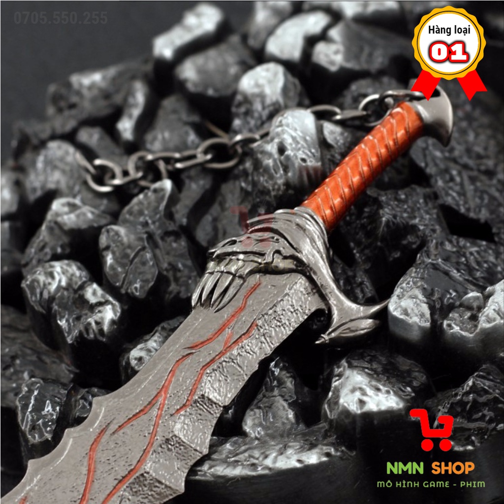 Mô hình game God of War - Blades of Chaos 14cm