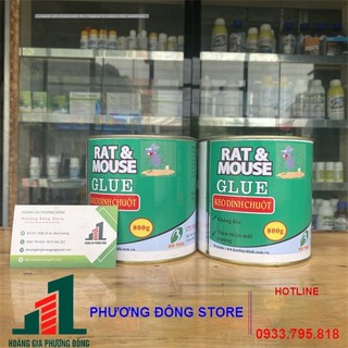 Keo chuột lon (hộp 800g) dính chuột