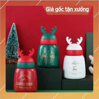 Bình giữ nhiệt merry christmas dễ thương