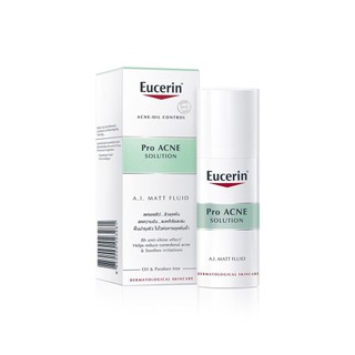 Eucerin Pro Acne Ai Matt Fluid 40Ml - Kiểm Soát Nhờn  Ngăn Ngừa Mụn