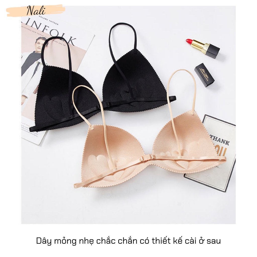Áo Ngực Su Dây Mảnh Cài Sau Đệm Mút Mỏng Cực Kỳ Sexy NL031