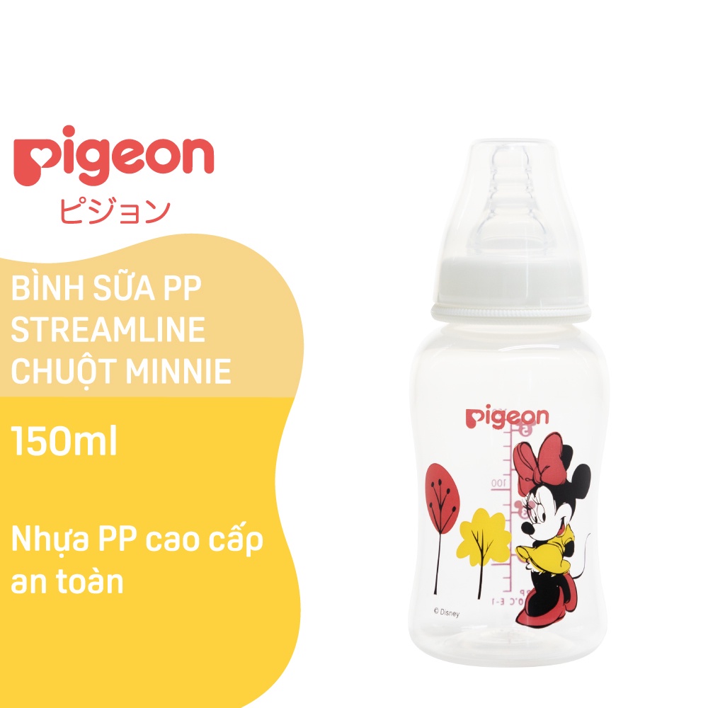 Bình Sữa PP Streamline Disney Pigeon 150ml/250ml