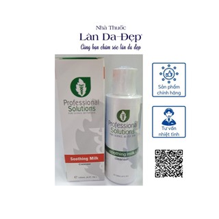  PROFESSIONAL SOLUTIONS SOOTHING MILK CLEANSER  -SỮA RỬA MẶT CHO DA NHẠY CẢM DA MỤN DA BÌNH THƯỜNG 