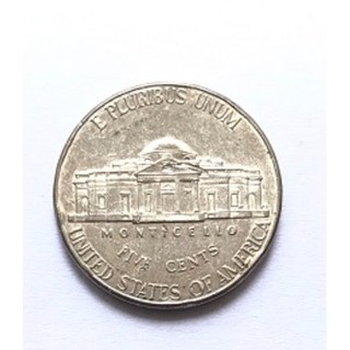 Đồng Xu 5 cent (Nickel) Đô la Mỹ Thật 100%
