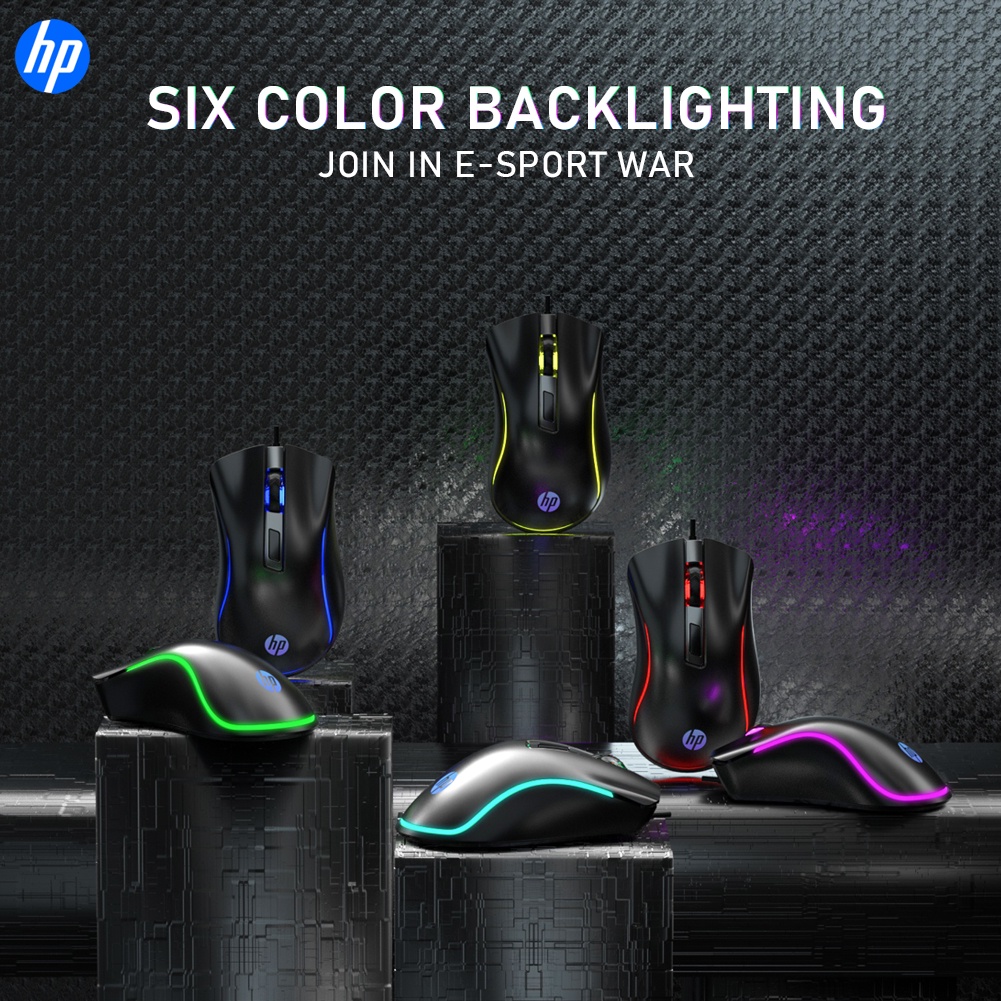 Chuột Gaming HP G100 Quang HọC Có Dây, 1600DPI NhiềU MàU