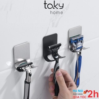 Móc Treo Cây Cạo Râu Cho Nam Trong Nhà Tắm, Móc Inox 304 Dán Tường Đa Năng, Nhỏ Gọn, Sang Trọng, Bền Đẹp. TakyHome 2011