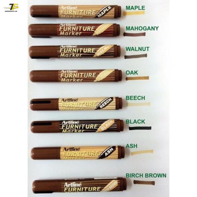 Bút xóa vết xước gỗ  Artline EK-95 Furniture Marker / Bút viết trên gỗ EK-95BK / Bút sơn gỗ Artline EK-95BK