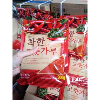500g Ótt bột Hàn Quốc dạng mảnh làm kim chi Chackhan