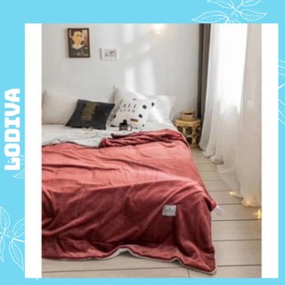 Chăn lông thỏ nội địa Nhật bản OYMYAKO không bết rụng lông LODIVA