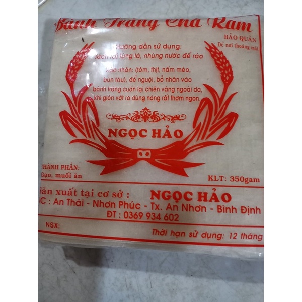 Bánh Tráng Cuốn Chả Ram Bình Định