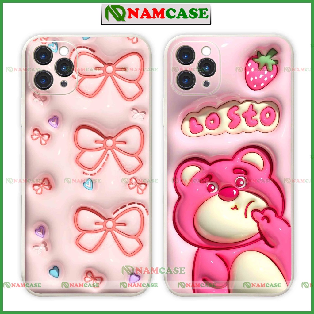 Ốp lưng iphone cặp đôi hoạt hình 3D độc lạ ngộ nghĩnh dễ thương đẹp cho ip 6/6s/7/8/X/XS/11/12/13/14 Pro Plus Max
