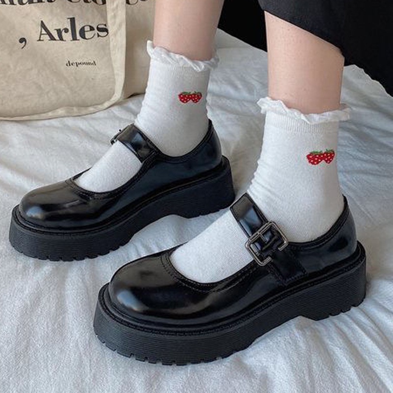 Giày nữ size nhỏ 31 32 33 34 kiểu dáng mary jane  trẻ trung