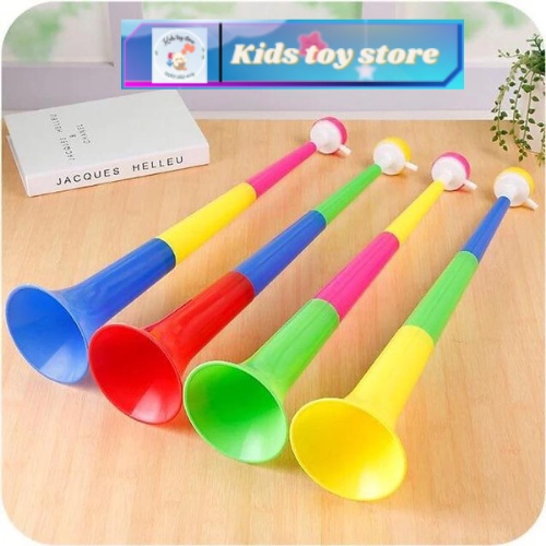 Đồ chơi kèn thổi cổ vũ bóng đá ráp dài 3 khúc, kèn đồ chơi cho bé