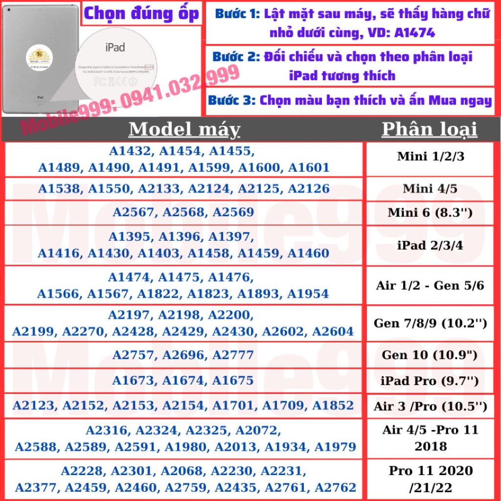 Ốp ipad Silicon hình Chuột Mickey ốp ipad Gen 5/6/7/8/9/10/Pro 11/9.7/10.5/Air 1/2/3/4/5...MOBILE999